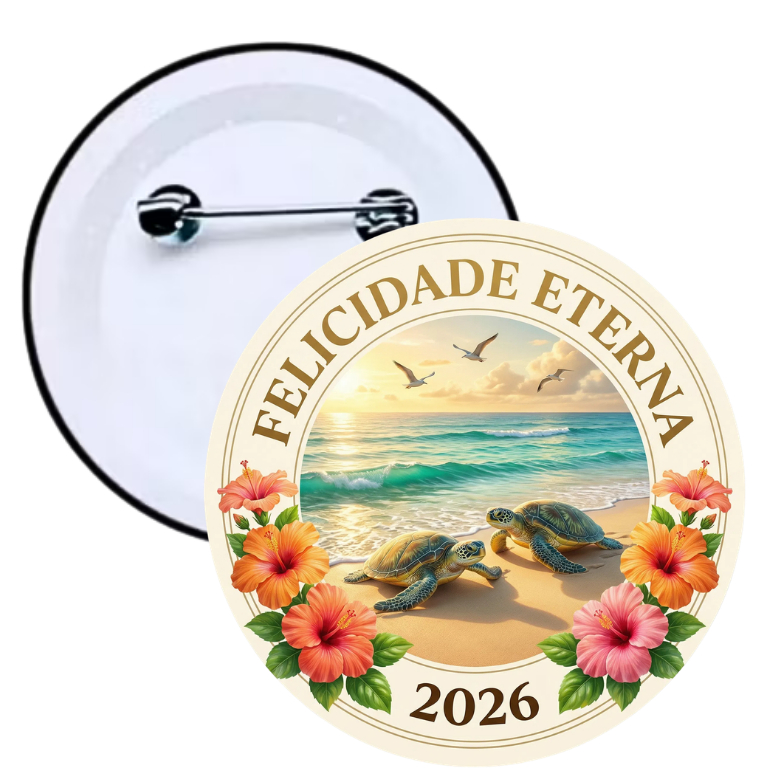 Bottons Congresso 2026 Felicidade Eterna- Bottons Congresso  - Bottons Congresso 2026