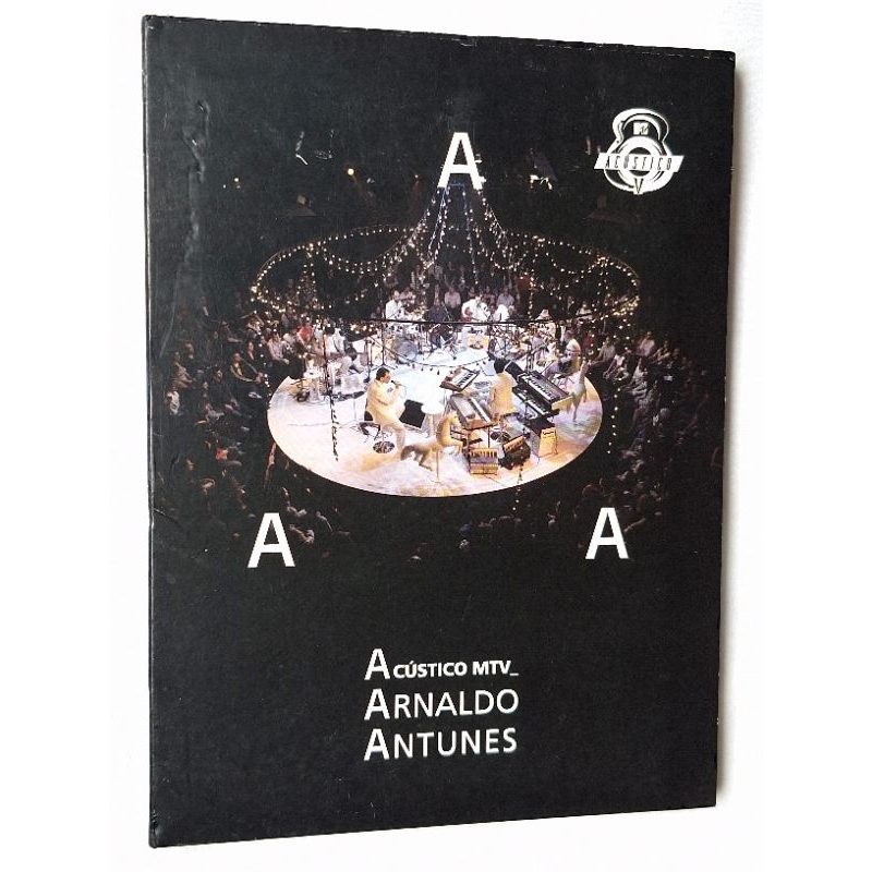 dvd arnaldo antunes acustico MTV titas nando reis digipac