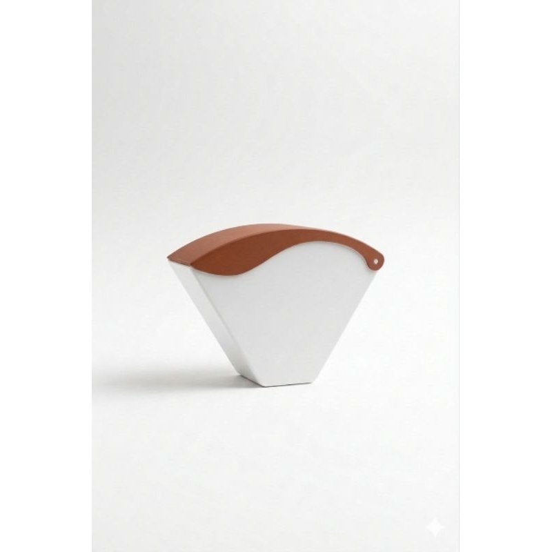 Porta Coador de Papel Design Moderno – Elegância e Praticidade no Cantinho do Café filtro 102 103 104