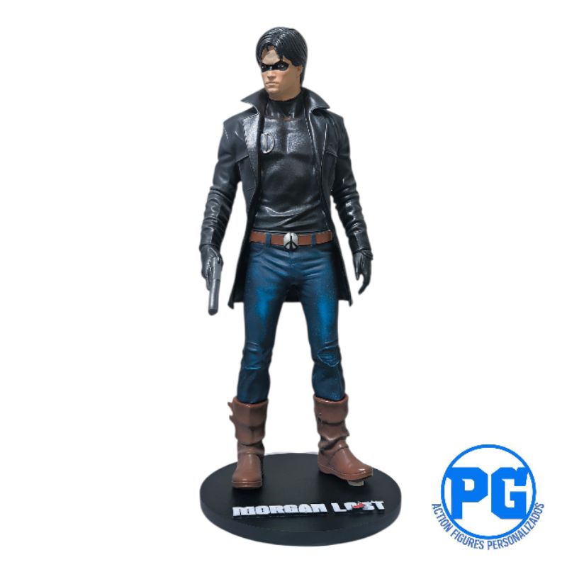 Morgan Lost 20cm - Action Figure, Estátua, Estatueta, Boneco, Miniatura, Escultura