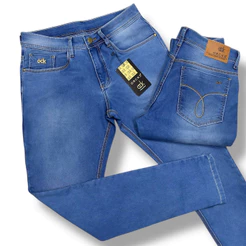 Calça Jeans Masculina Orcks Clara Com Lycra Premium