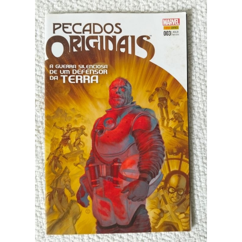 Pecados Originais /Panini n° 003 (Nova Marvel) a Guerra silenciosa de um defensor da TERRA