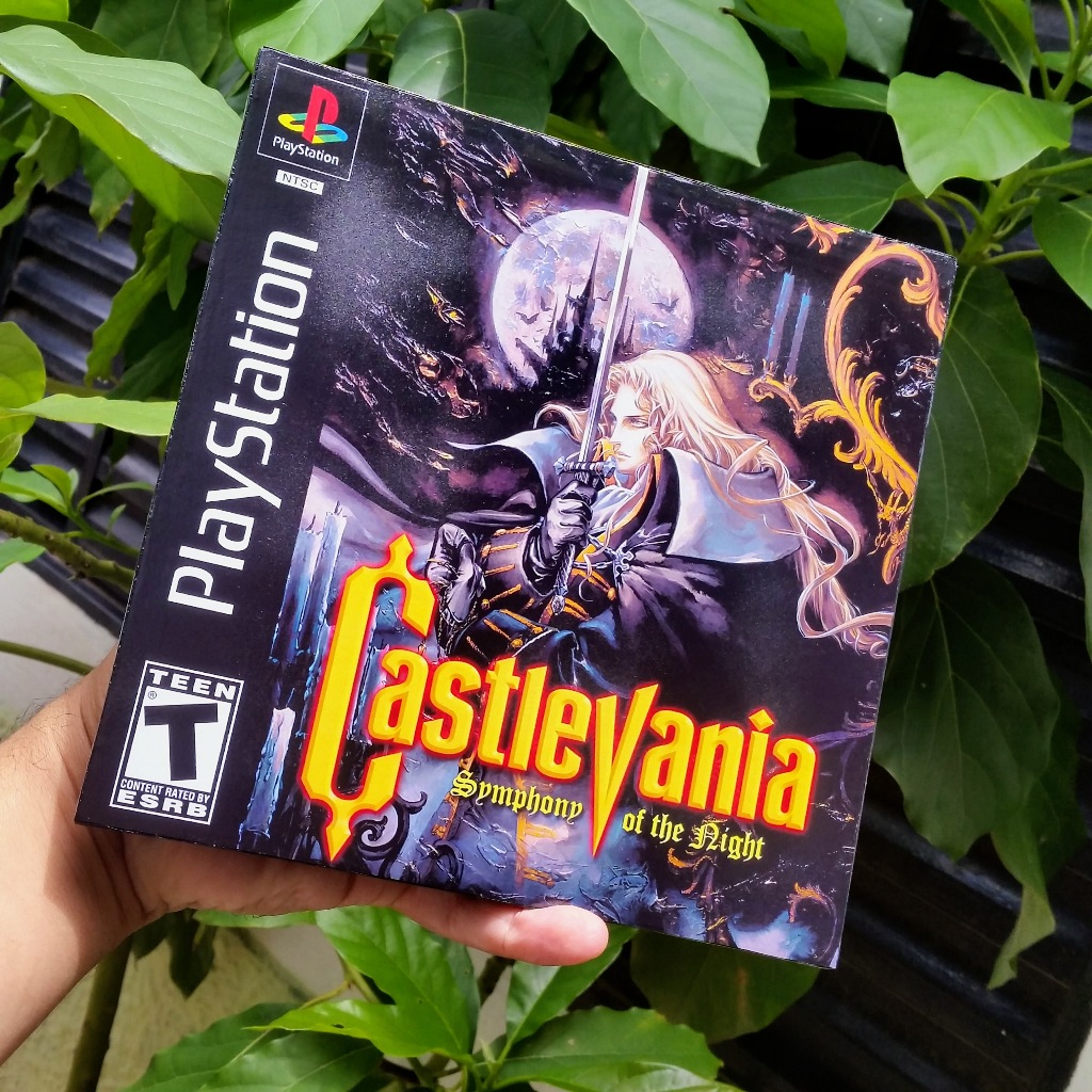 Quadro Castlevania PersonalizadoTamanho A3 espessura 1,5 cm