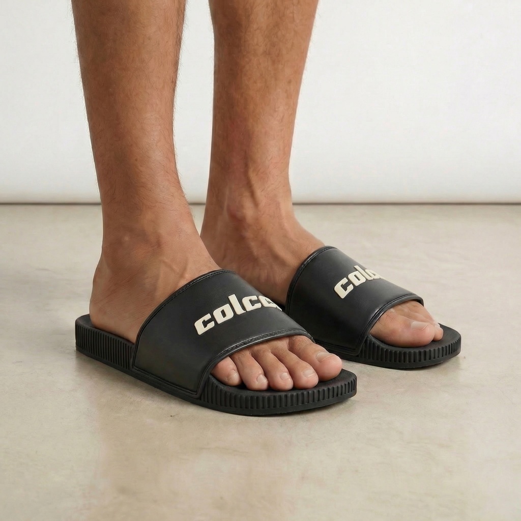 Imagem Chinelo Slide Masculino Alisson Colcci Techfit Tira Larga Esportivo