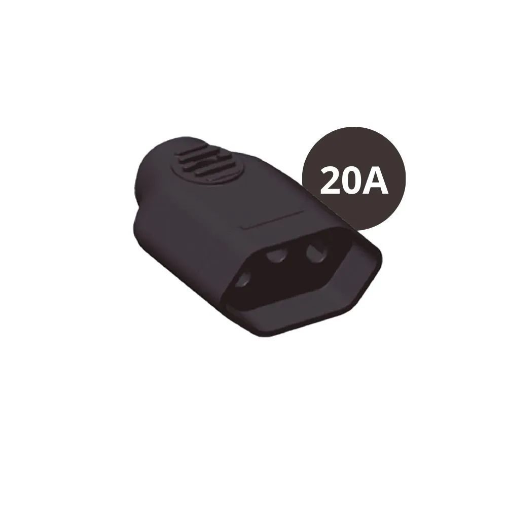 Plug Fêmea 20A Tomada 2P+T Ilumi 1423 em Oferta na Shopee