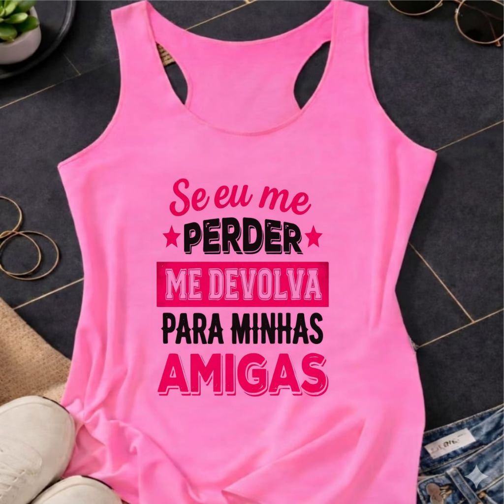 REGATA colorida  ACADEMIA,REGATÃO, se eu me perder me devolva para minhas amigas, MODA FITNES, plus size,MODA ADULTO