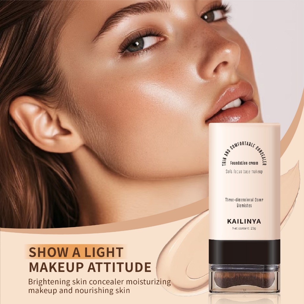 Base Facial Hidratante Cobertura Natural Longa Duração, Pele Lisa e Maquiagem Leve em Oferta na Shopee