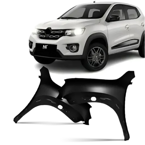 Par/Un Paralama Dianteiro Kwid 2017 2018 2019 2020 2021 2022 Mold.Original 1ª Linha Novo