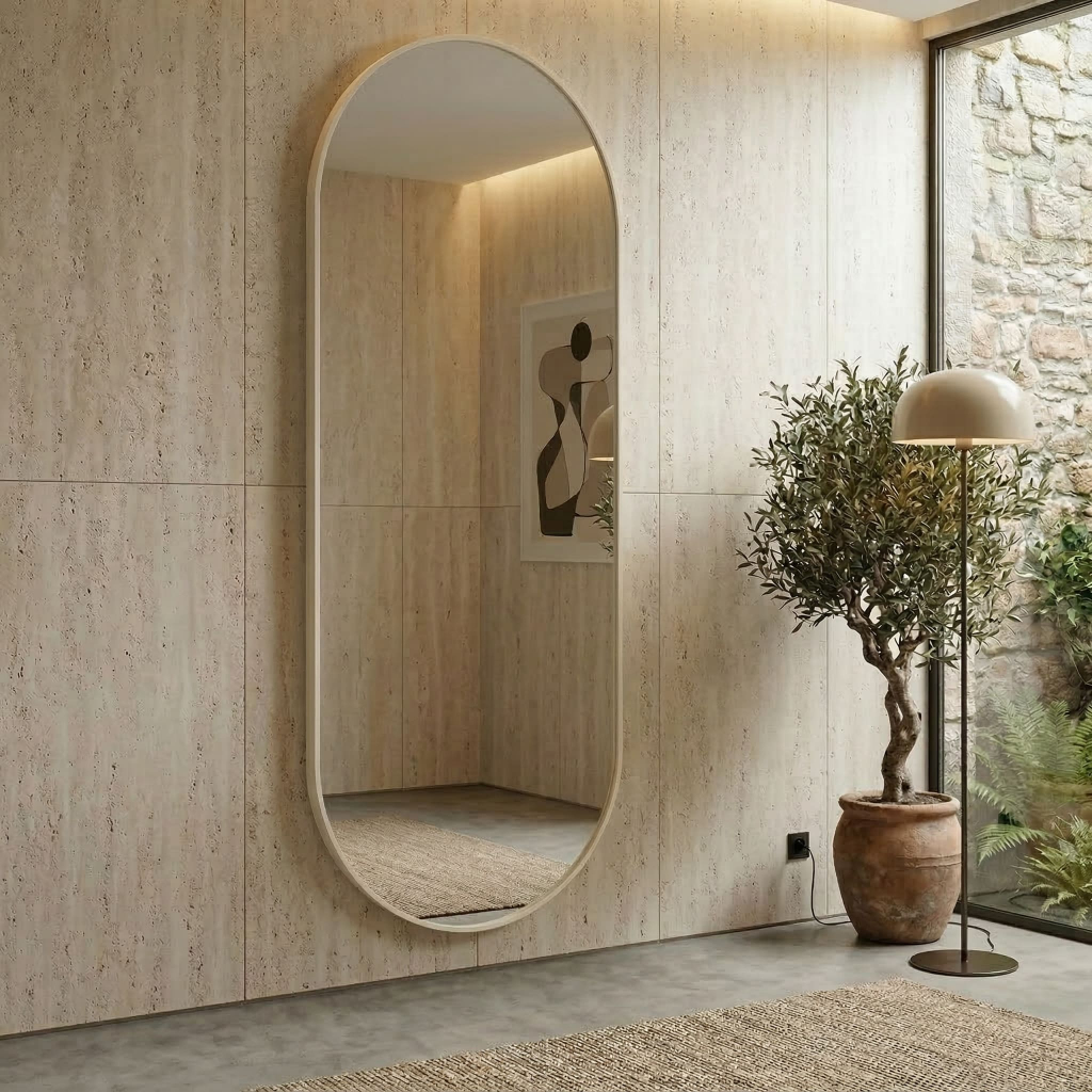 Espelho Lopazzi 170x70cm Blogueira Off White Closet Sala Hall Quarto Provador Loja Pinterest
