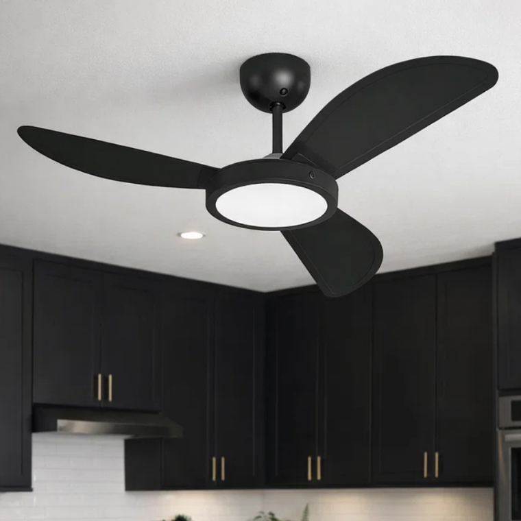 Ventilador de Teto LED 127V/220V 3 Pás 130W Econômico Silencioso em Oferta na Shopee