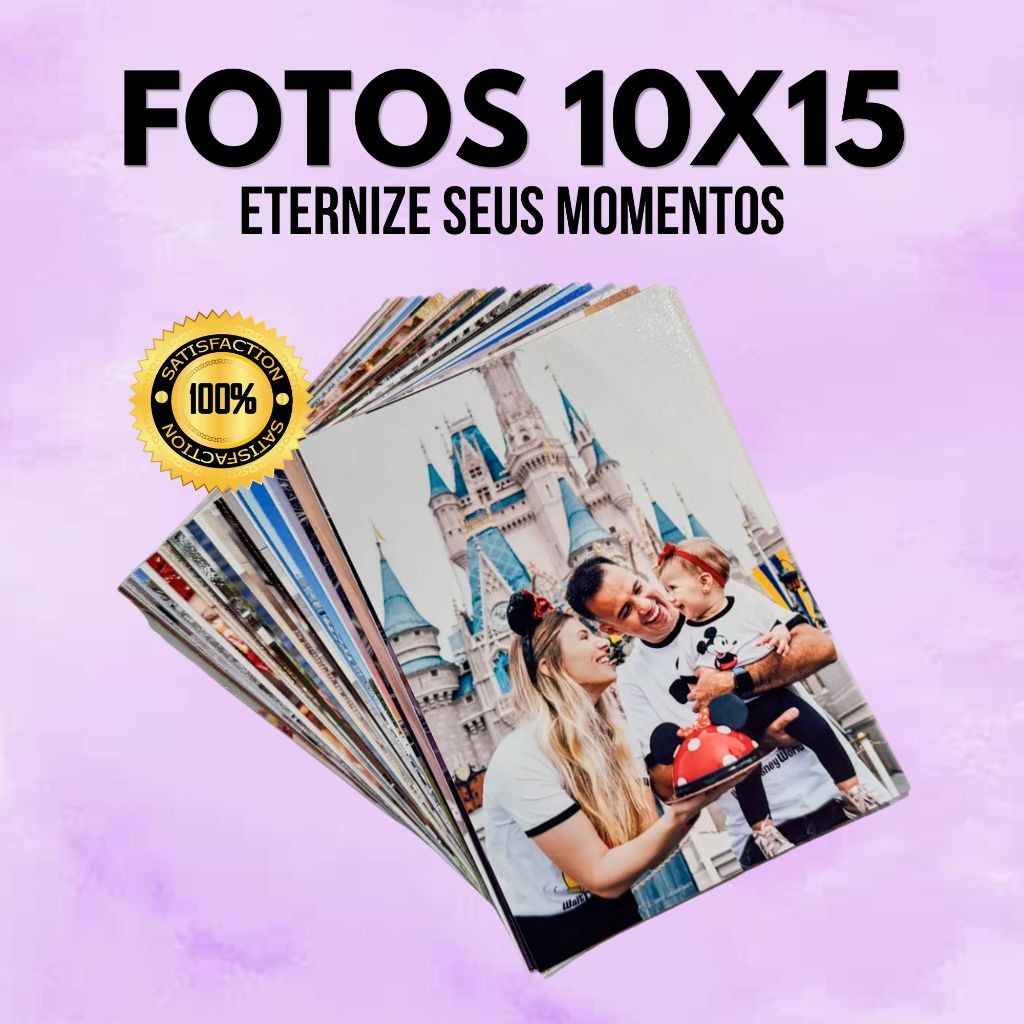 Fotos 10x15 – Escolha a Quantidade | Personalizadas | Full HD Alta Qualidade | REVELAÇÃO DE FOTOS em Oferta na Shopee