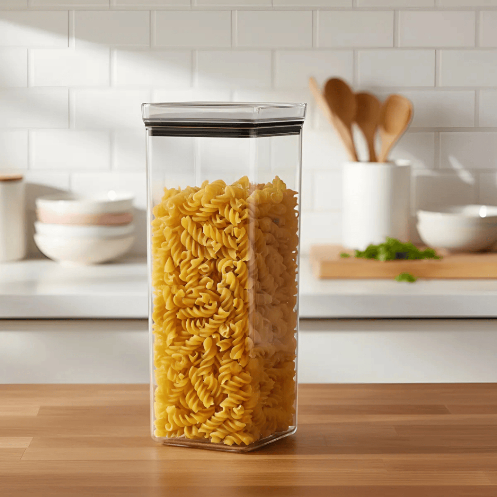 Pote Hermético Transparente Organizador Mantimentos 2200ml linha lumini