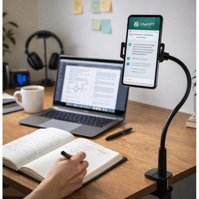 Suporte Universal Tablet iPad Celulares Articulado Flexível Para Mesa Cama