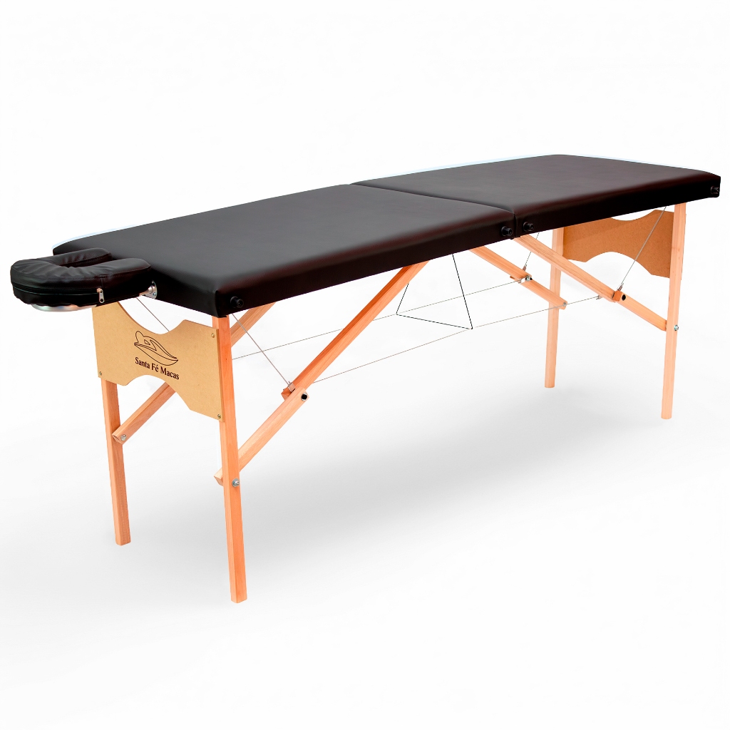 Maca Portátil Pro 300kg Madeira Com Cabo De Aço