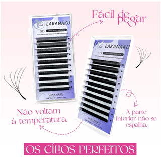Cilios Lakanaku Fio a Fio W 5D 0,07D Lash