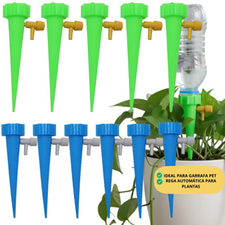 Gotejadores Acoplável Em Garrafa Pet  para Jardim Dosador gota a gota  para Vaso  e plantas em Oferta na Shopee