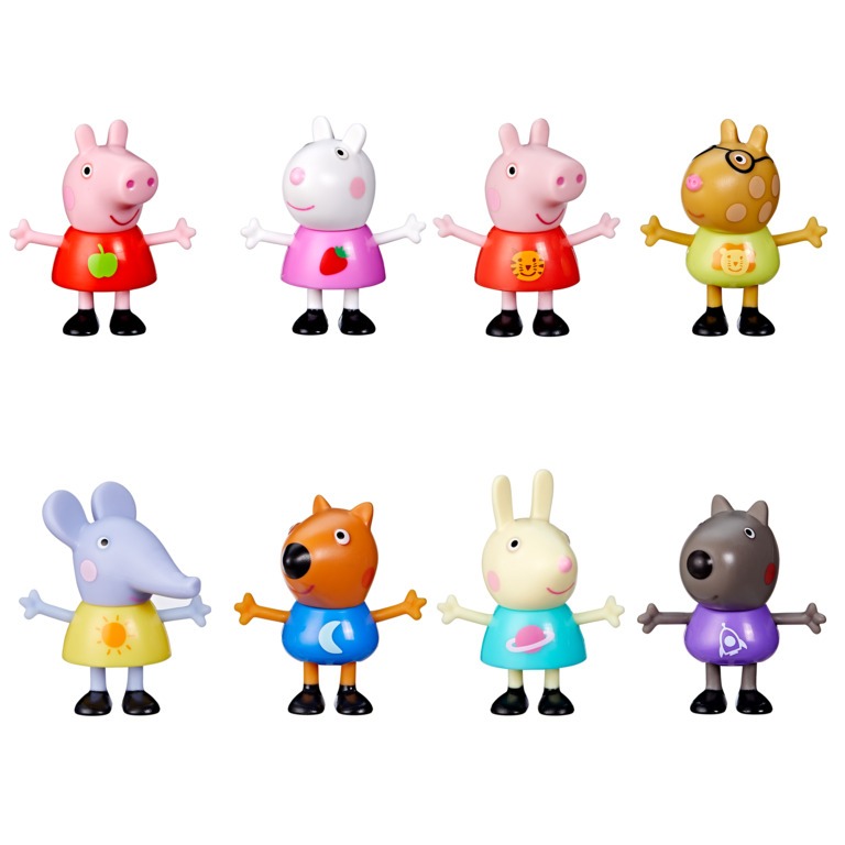Boneca Peppa Pig Melhores Amigos da Peppa Sortido  Hasbro F6413 em Oferta na Shopee