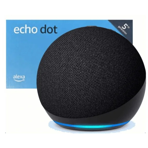 Alexa Echo Dot 5ª Geração Com Som Original Speaker - Já no Brasil com Envio Imediato