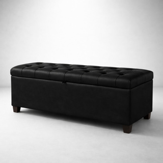 Baú Recamier Banco Corino Armazenamento Capitonê Quarto Acento Organizador Elegante Cama Casal 120cm em Oferta na Shopee