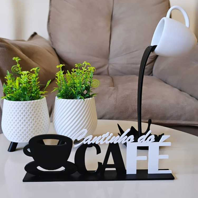 Conjunto Cantinho do Café, Kit Cantinho do Café, Cantinho do Café, Café, Decoração Café, Decoração Estética, Canto Café