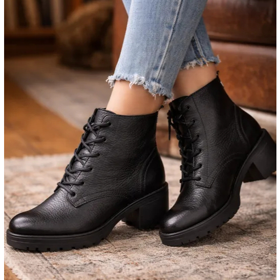 Bottero Coturno Feminino em Couro Salto 6 cm Ref. 349101