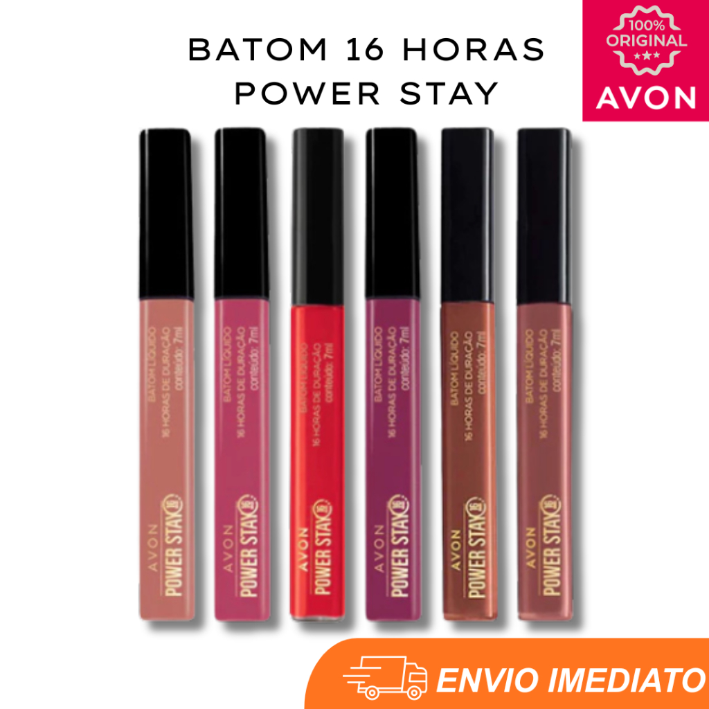 Avon Power Stay Batom Líquido Matte Glitter Effect 7ml
