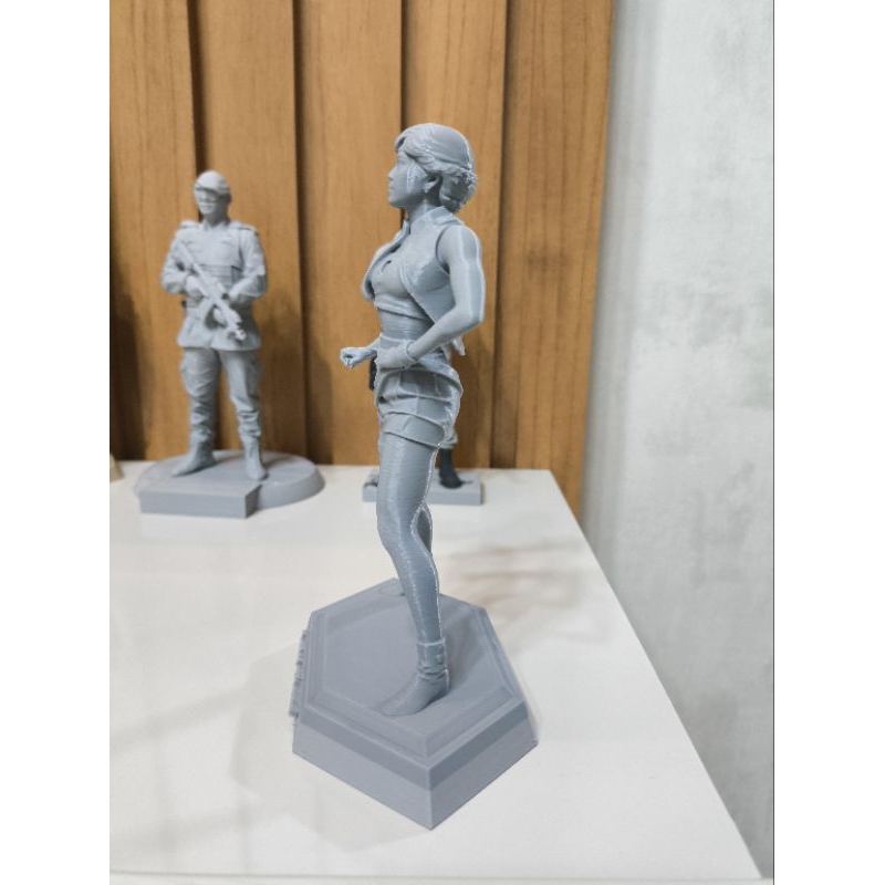 Estátua Busto Action Figure Diana Spielvan - Jaspion 2 Lady Dayana Tokusatsu Coleção 18cm - Geek Action Figure Cultur...