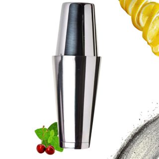 Coqueteleira Boston 750 ml peso + Mini Tin Inox Profissional em Oferta na Shopee