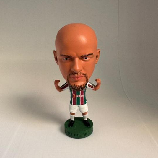 Mini Craque Felipe Melo – Fluminense | Boneco Colecionável Personalizado - 10cm