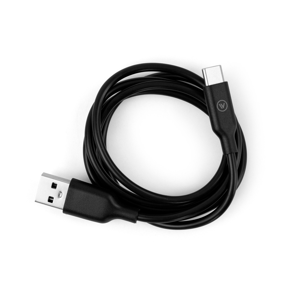 Cabo Carregador USB para USB-C Tipo C 1m 3A Celular Preto iWill Essencial — imagem 2 de 2