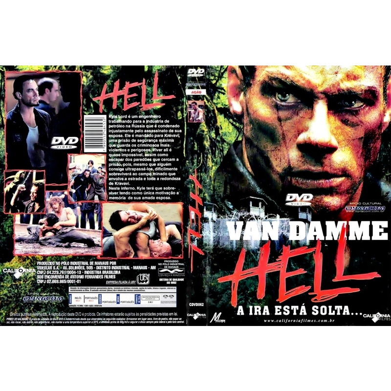 HELL A IRA ESTÁ A SOLTA    Jean-Claude Van Damme  DUBLADO E LEGENDADO 2471 HELL A IRA ESTÁ A SOLTA  Kyle Lord é um engen