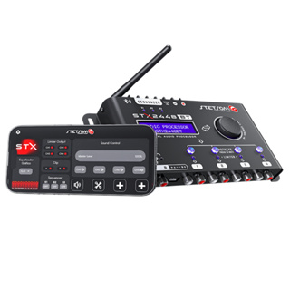 Processador De Áudio Digital Stetsom STX2448 Bluetooth Equalizador Crossover Automotivo 2 Entradas 4 Saídas em Oferta na Shopee