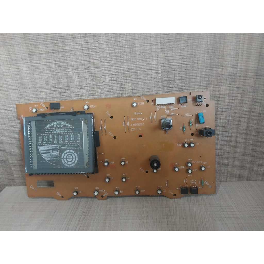 Antigo  Painel Frontal Com Display Philips Fwm582 Fwm583 "(Retirada de peças LEIA DESCRIÇÃO)