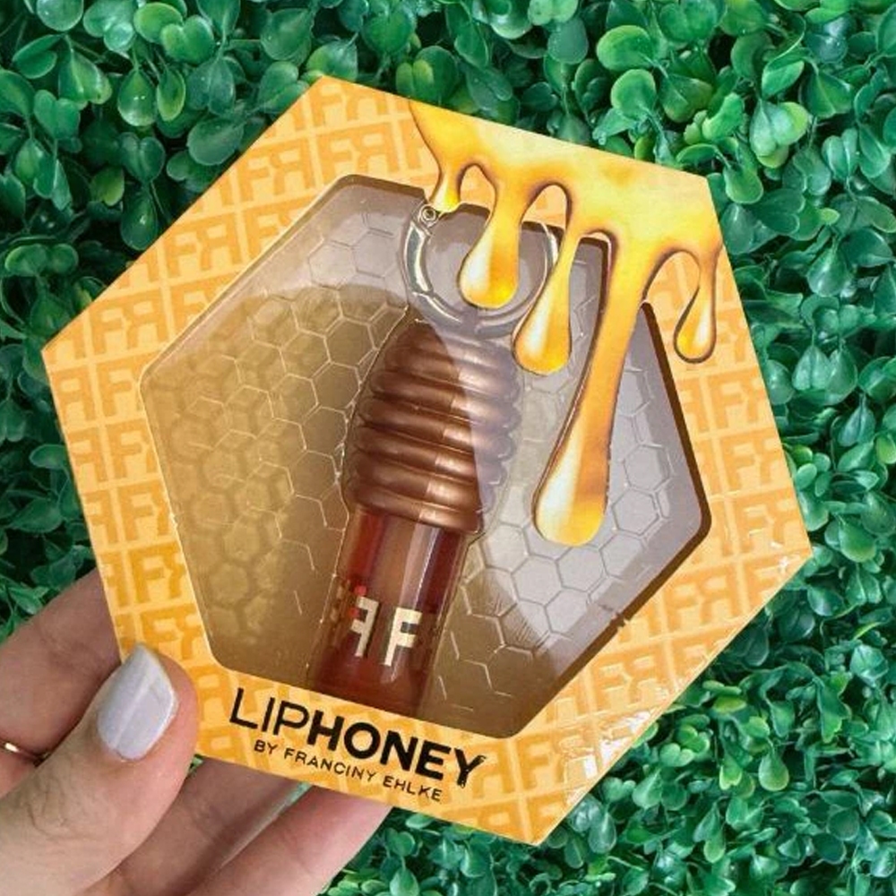 Gloss Labial Liphoney Fran By Franciny Ehlke Mel 5g – Hidratante Brilho Intenso Aroma de Mel