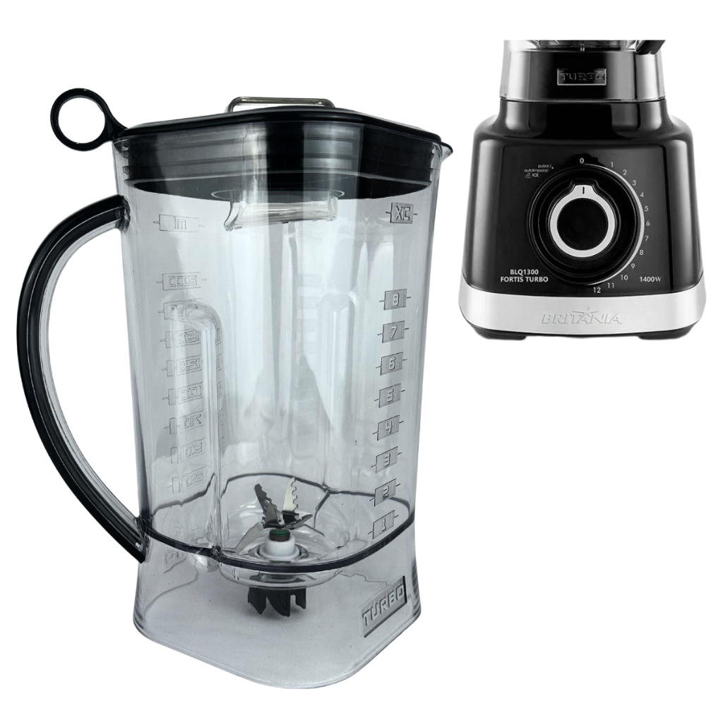 Copo De Liquidificador Britânia BLQ1300 Fortis Turbo Original