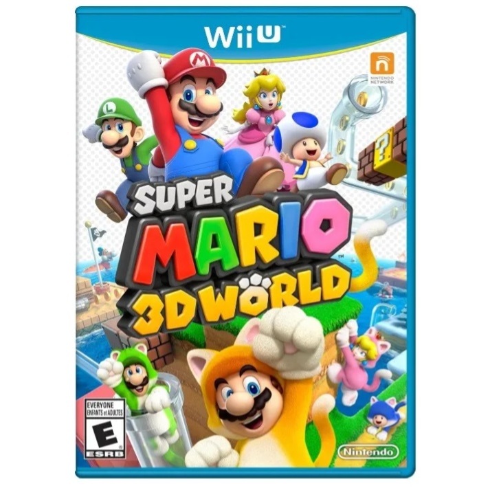 Super Mario 3d World Nintendo Wii U Original Midia Fisica (Recondicionado)