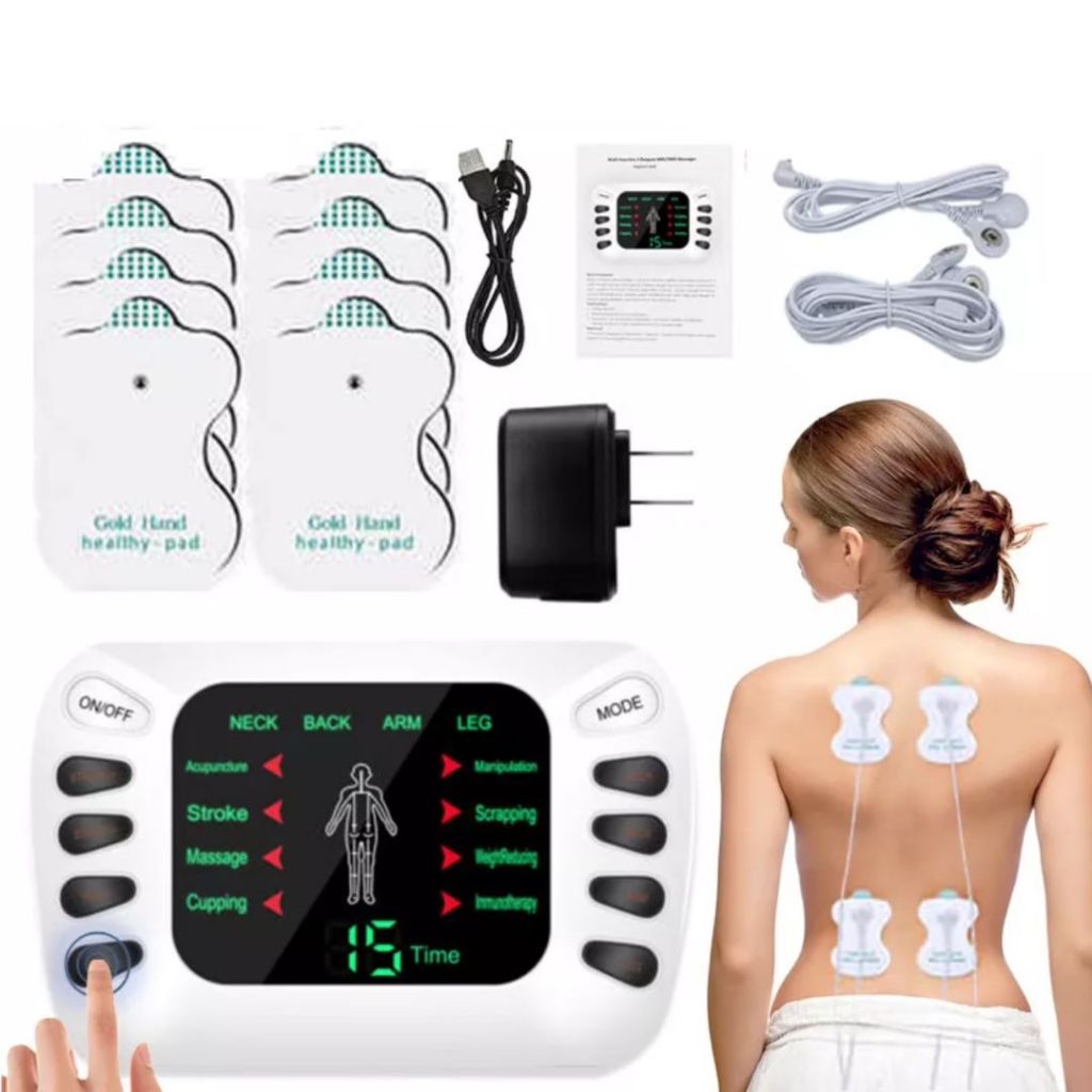 Aparelho Choque Fisioterapia Eletrochoque Eletrodos