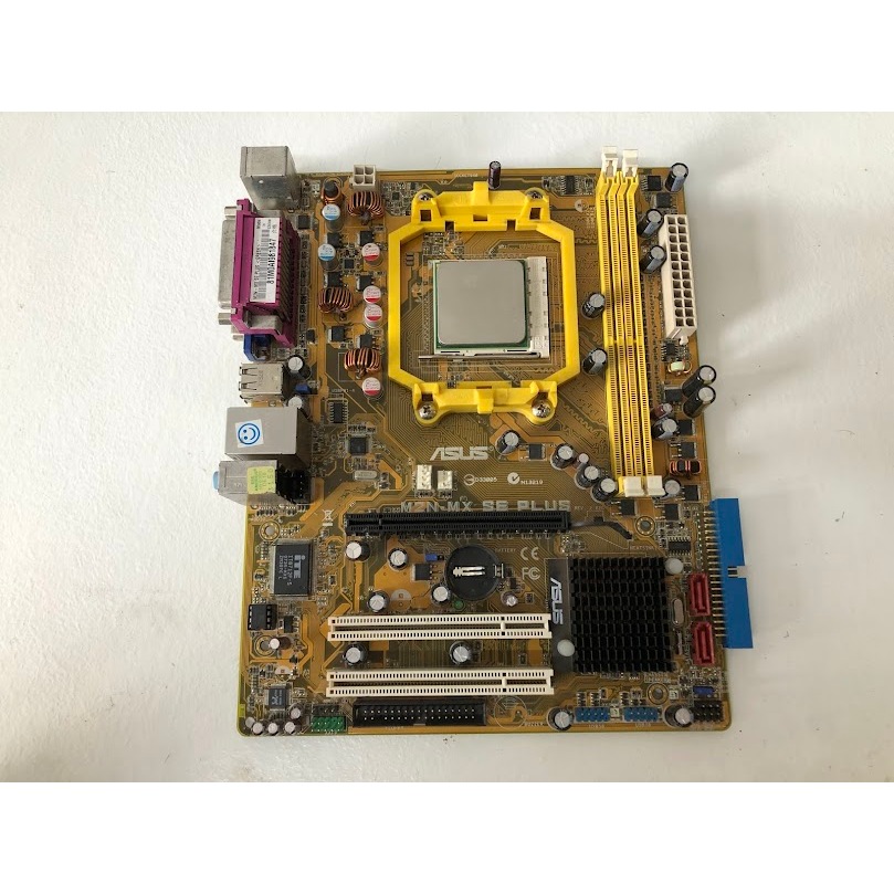 Placa mãe M2N-MX SE Plus Rev 2 Com Processador AMD Athlon 64 4000+