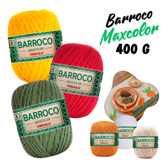 Fio Barroco 400g Maxcolor  N°6 - 100% Algodão em Oferta na Shopee