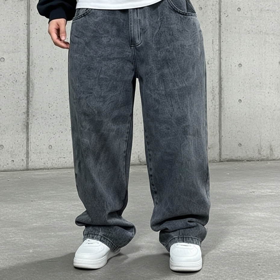 Calça Baggy Masculina Jeans Boca Larga Balão Pants Cân Sk8 Estilosa  Moda Estilo Mandrake TOP 1 Y2K STREETEWEA em Oferta na Shopee