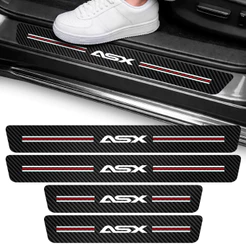 Kit Adesivo Soleira Asx Carro Suv Vinil Protetor Portas