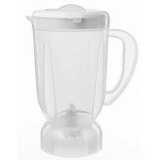 Copo De Liquidificador Mallory Tornado Vita Mais Flash Mix 450w Tampa Branca -