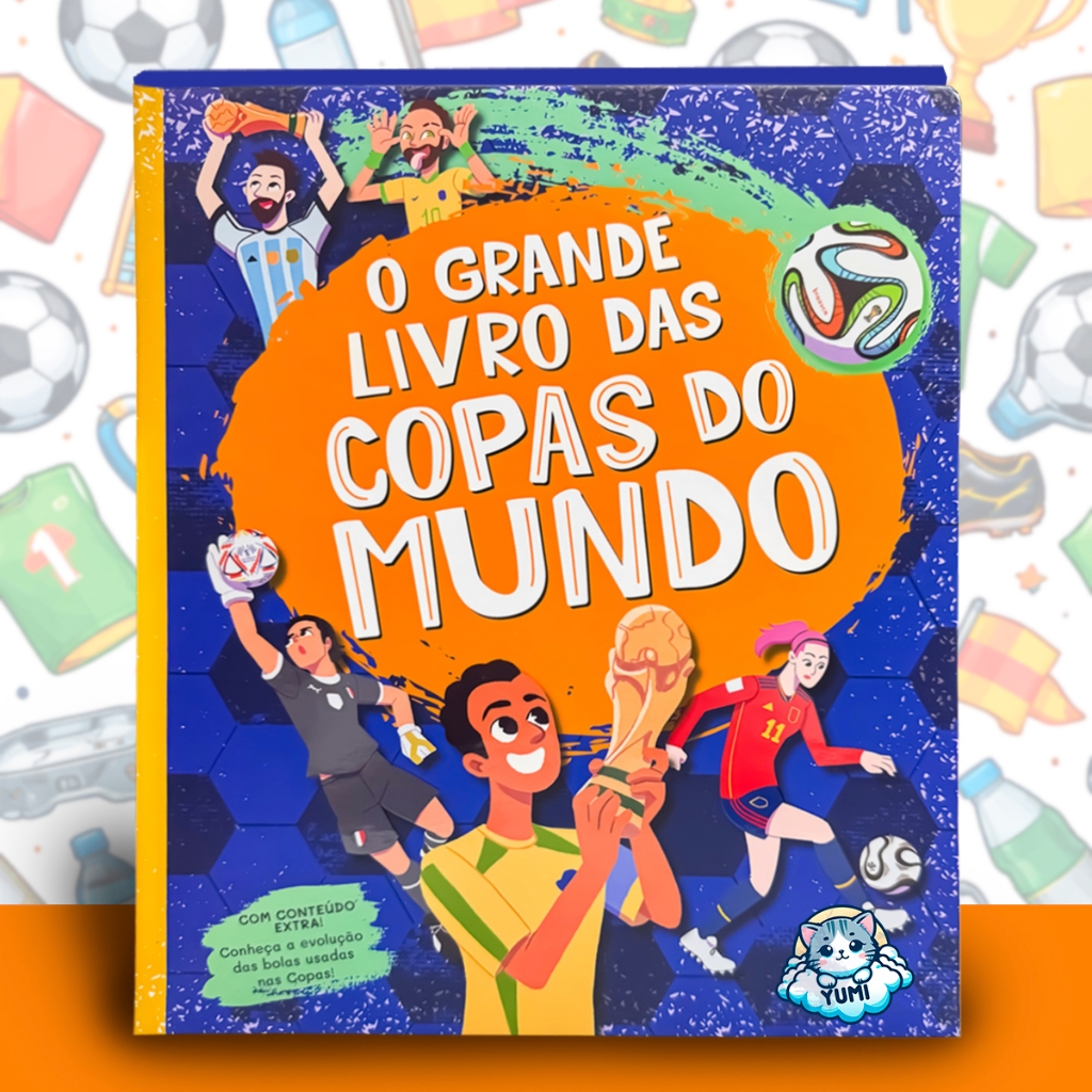 Livro Copa do Mundo de Futebol Seleções + Figurinhas Capa Dura Colecionável em Oferta na Shopee