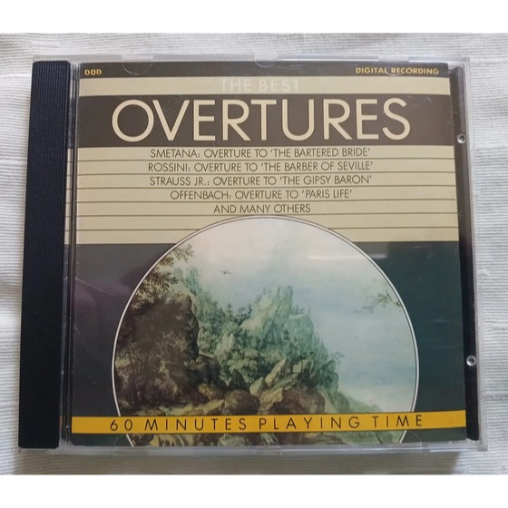 Cd The Best Overtures - Smetana / Rossini / Strauss... Excelente Estado