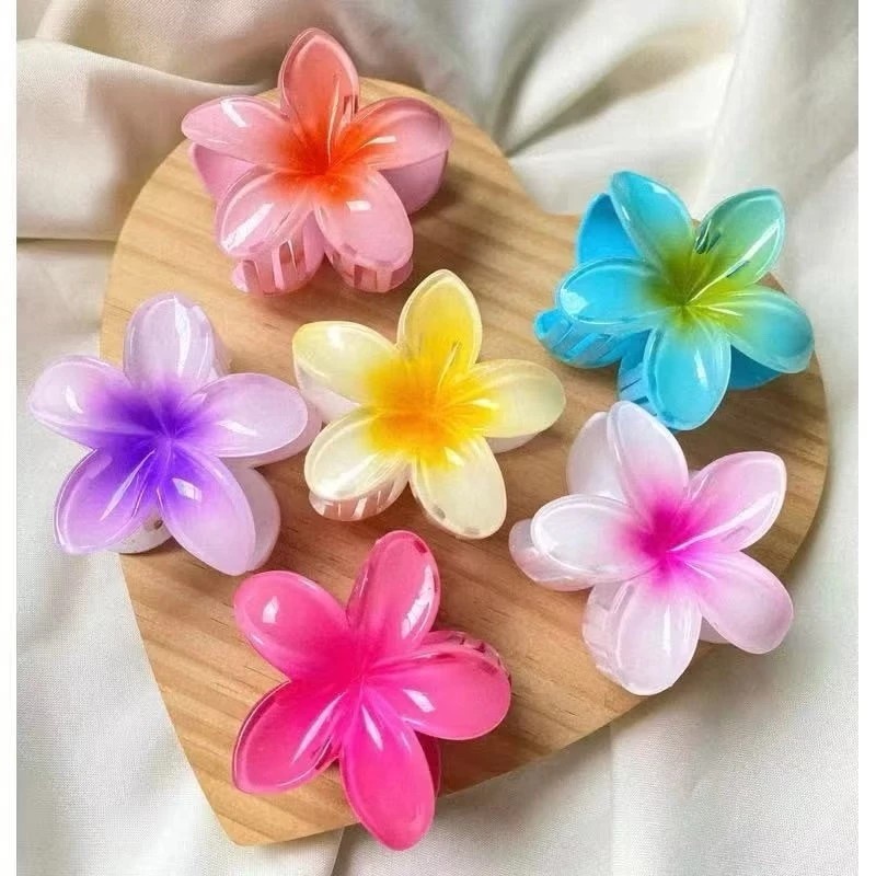 Kits 3/6/9 Peças Grampos Piranha Presilha De Cabelo Flor em Oferta na Shopee