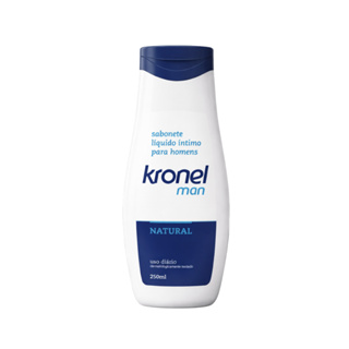 Kronel Man Natural Sabonete Intimo Masculino 250ml em Oferta na Shopee