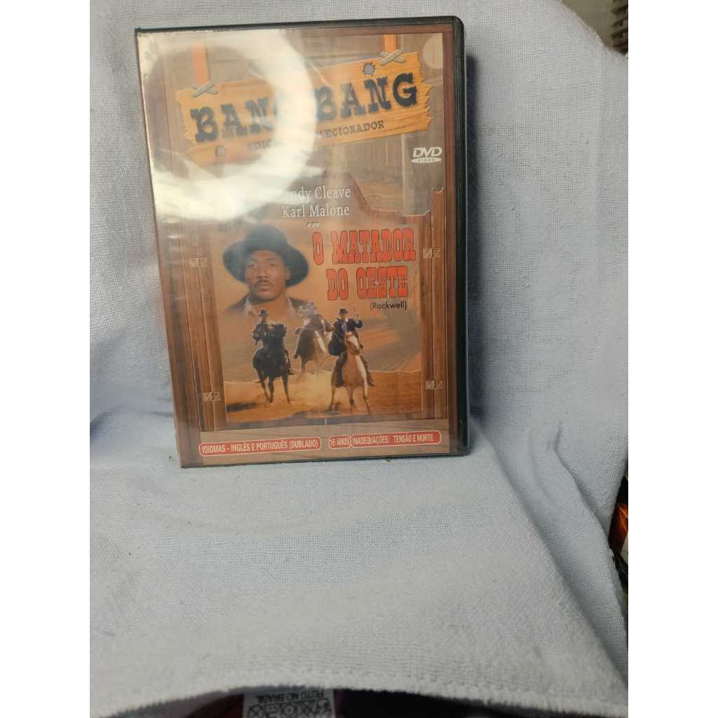 DVD - Bang Bang Edição de Colecionador - O Matador do Oeste (Lacrado) Original
