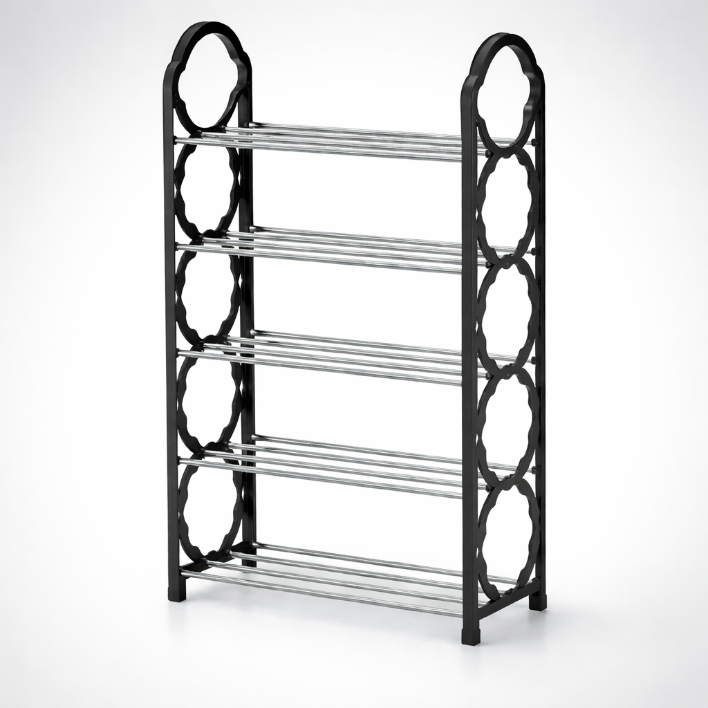 Sapateira Vertical 5 Prateleiras Organizadora Multiuso Closet 10 Pares