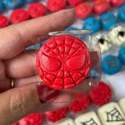 Modelador Ejetor para Doces e Brigadeiros - Homem Aranha