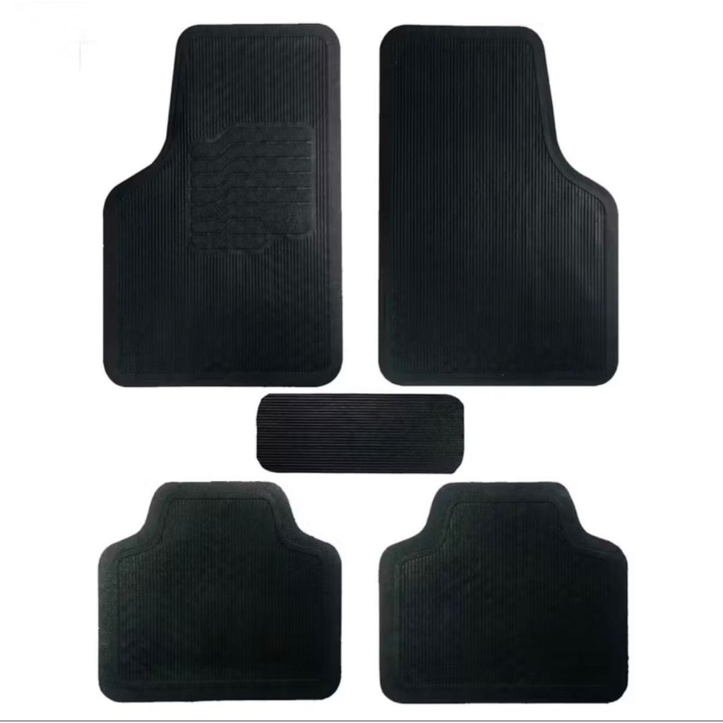 Tapete Automotivo Grosso Resistente Universal Carro Veículos Borracha Macia Premium 4pçs 5pçs